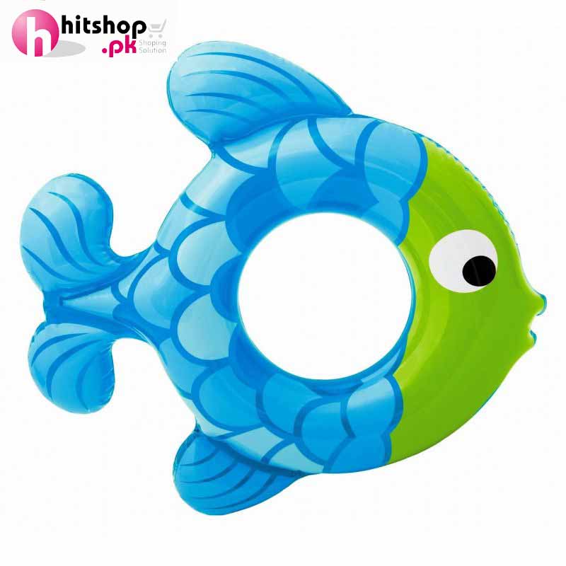 Intex Inflatable Swimming Ring Fish Shape 59222NP